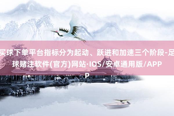 买球下单平台指标分为起动、跃进和加速三个阶段-足球赌注软件(官方)网站·IOS/安卓通用版/APP