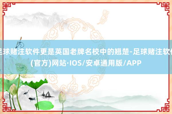 足球赌注软件更是英国老牌名校中的翘楚-足球赌注软件(官方)网站·IOS/安卓通用版/APP