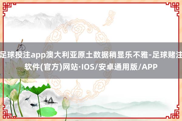 足球投注app澳大利亚原土数据稍显乐不雅-足球赌注软件(官方)网站·IOS/安卓通用版/APP