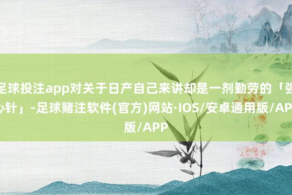 足球投注app对关于日产自己来讲却是一剂勤劳的「强心针」-足球赌注软件(官方)网站·IOS/安卓通用版/APP