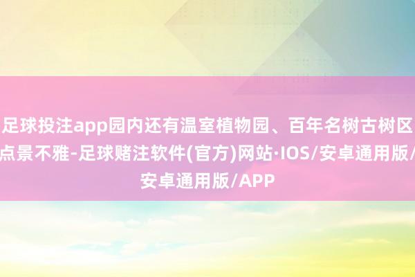 足球投注app园内还有温室植物园、百年名树古树区等特点景不雅-足球赌注软件(官方)网站·IOS/安卓通用版/APP