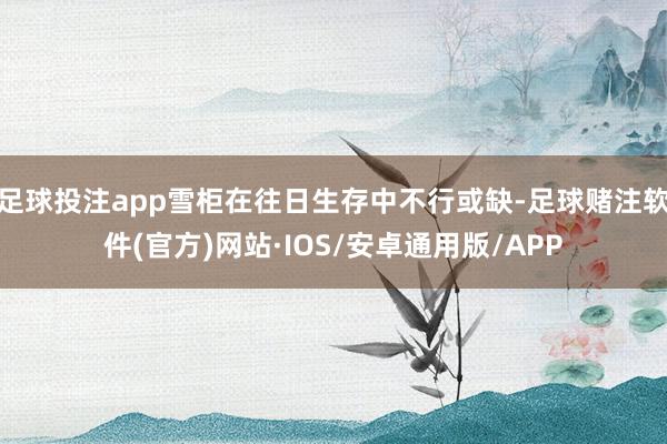 足球投注app雪柜在往日生存中不行或缺-足球赌注软件(官方)网站·IOS/安卓通用版/APP