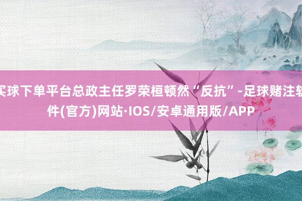 买球下单平台总政主任罗荣桓顿然“反抗”-足球赌注软件(官方)网站·IOS/安卓通用版/APP