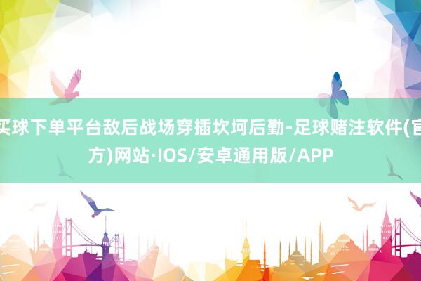 买球下单平台敌后战场穿插坎坷后勤-足球赌注软件(官方)网站·IOS/安卓通用版/APP