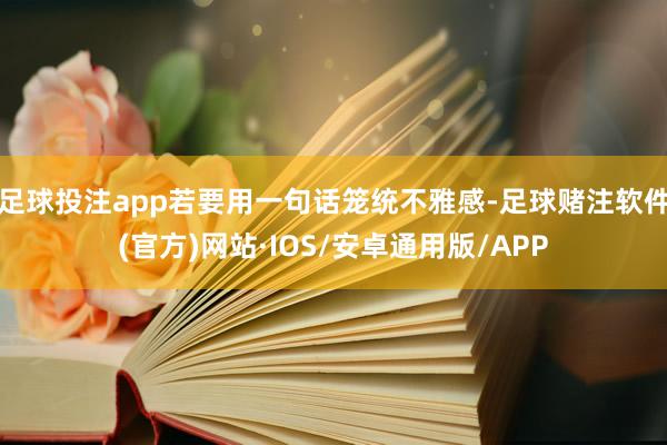 足球投注app若要用一句话笼统不雅感-足球赌注软件(官方)网站·IOS/安卓通用版/APP