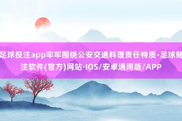 足球投注app牢牢围绕公安交通料理责任特质-足球赌注软件(官方)网站·IOS/安卓通用版/APP