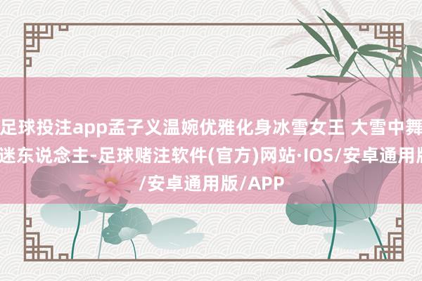 足球投注app孟子义温婉优雅化身冰雪女王 大雪中舞蹈自便迷东说念主-足球赌注软件(官方)网站·IOS/安卓通用版/APP