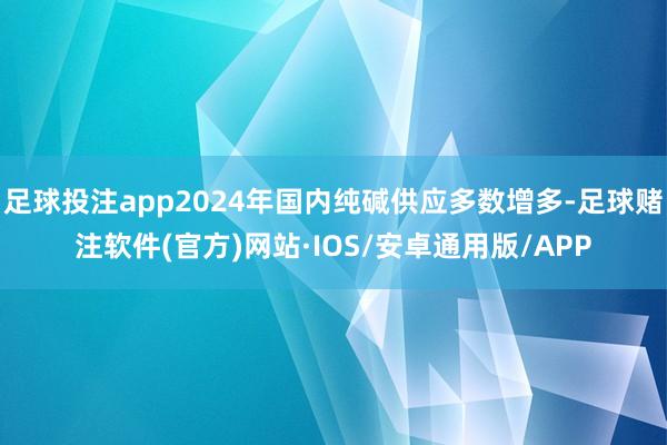足球投注app2024年国内纯碱供应多数增多-足球赌注软件(官方)网站·IOS/安卓通用版/APP