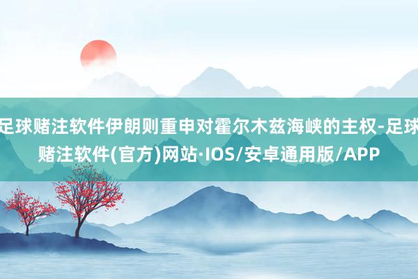 足球赌注软件伊朗则重申对霍尔木兹海峡的主权-足球赌注软件(官方)网站·IOS/安卓通用版/APP