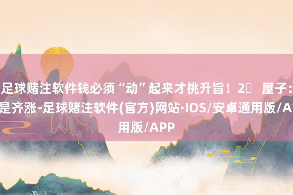 足球赌注软件钱必须“动”起来才挑升旨！2⃣ 屋子：不是齐涨-足球赌注软件(官方)网站·IOS/安卓通用版/APP