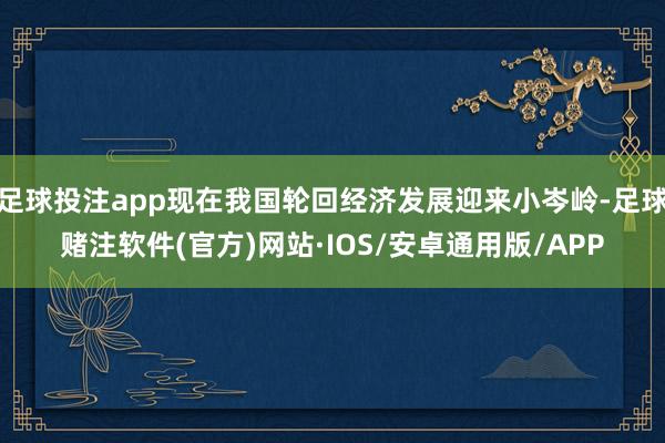 足球投注app现在我国轮回经济发展迎来小岑岭-足球赌注软件(官方)网站·IOS/安卓通用版/APP
