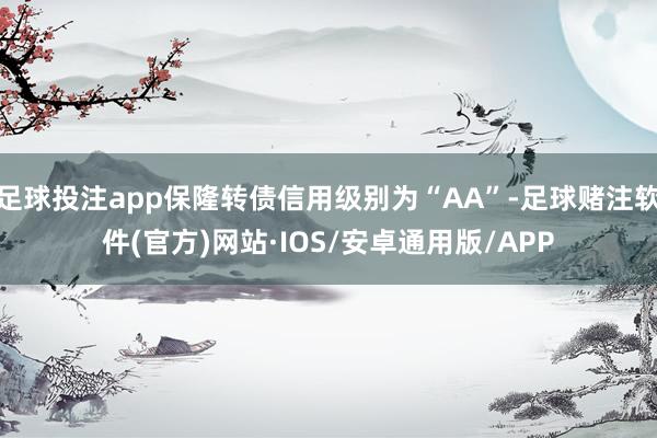 足球投注app保隆转债信用级别为“AA”-足球赌注软件(官方)网站·IOS/安卓通用版/APP