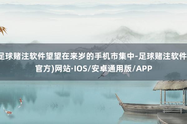 足球赌注软件望望在来岁的手机市集中-足球赌注软件(官方)网站·IOS/安卓通用版/APP