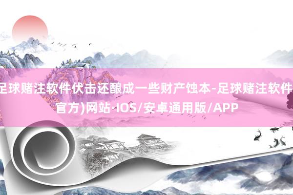 足球赌注软件伏击还酿成一些财产蚀本-足球赌注软件(官方)网站·IOS/安卓通用版/APP